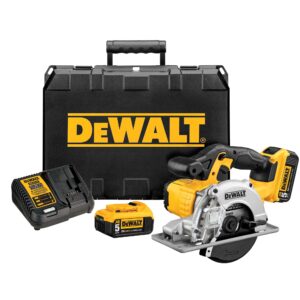 DCS373P2 20-volt Max 5-1/2-in Cordless Circular Saw Kit Circular Saw (2-Batteries and Charger Included)