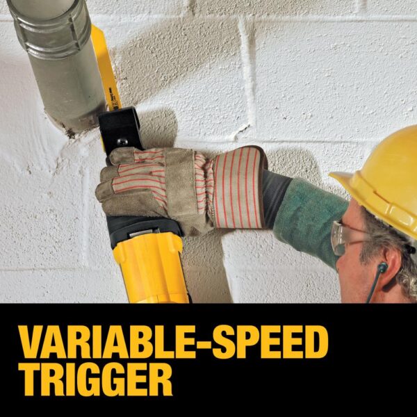 10-Amp Variable Speed Corded Reciprocating Saw - Image 6
