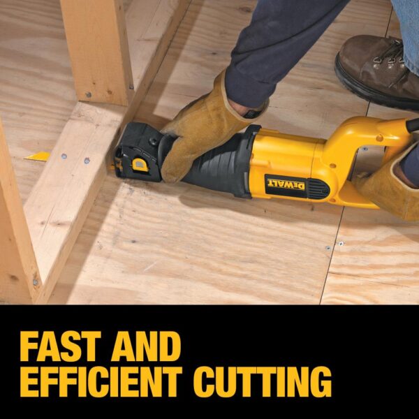 10-Amp Variable Speed Corded Reciprocating Saw - Image 3