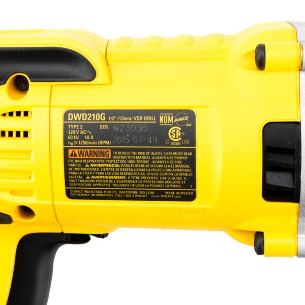 1/2-in Keyed Corded Drill (Tool Only) - Image 10