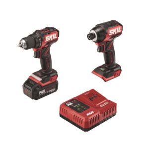 20V PWR Core 20 Compact Cordless Brushless 2 Tool Compact Drill and Impact Driver Kit