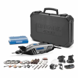 4300 47-Piece Variable Speed Corded 1.8-Amp Multipurpose Rotary Tool with Hard Case