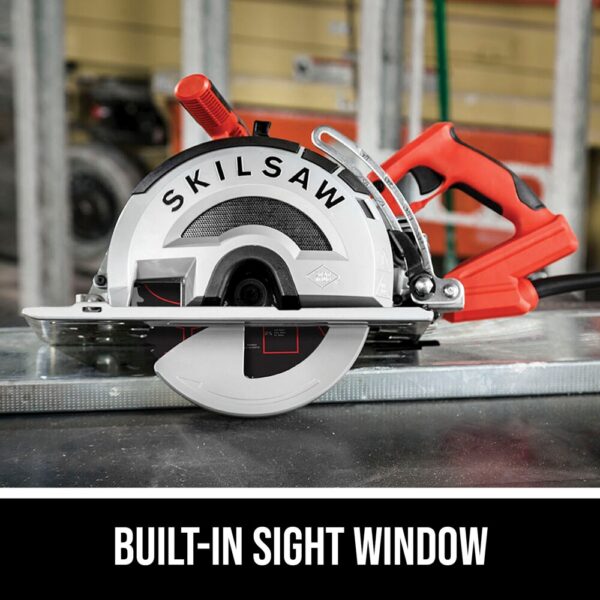 15-Amp 8-in Worm Drive Corded Circular Saw - Image 3