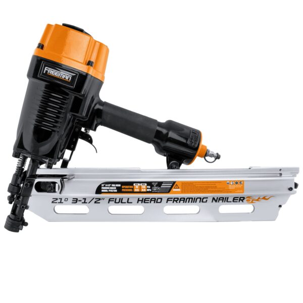 Full Round Head, include plastic Case 3.5-in 21-Degree Pneumatic Framing Nailer - Image 2