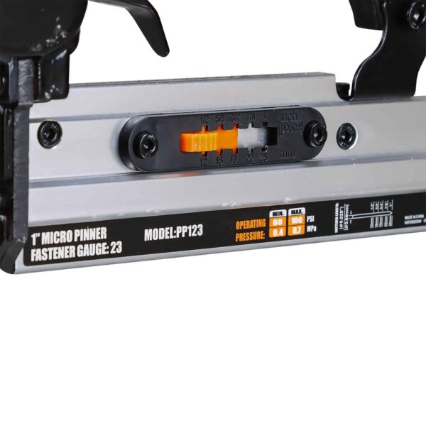 1-in 23-Gauge Pneumatic Pin Nailer - Image 4