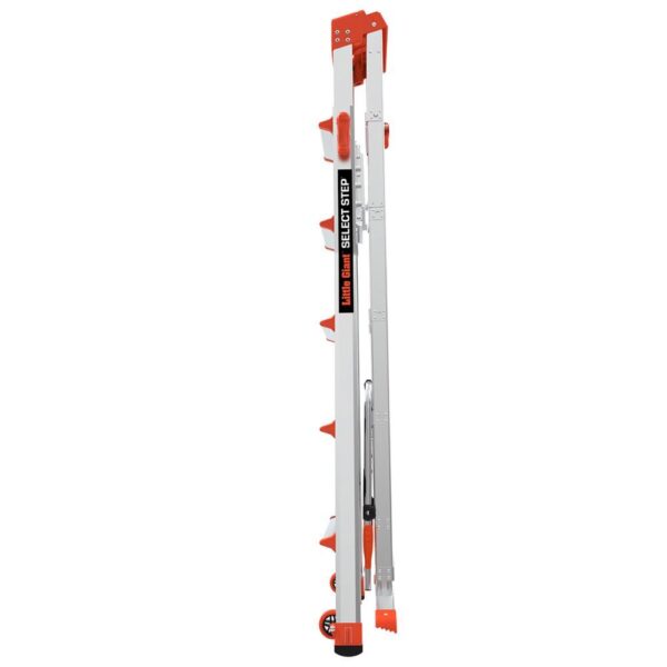 Little Giant Ladders Select Step M6 Aluminum 10-ft Type 1A- 300-lb Capacity Telescoping Step Ladder - Image 10