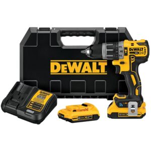XR 1/2-in 20-volt Max-Amp Variable Speed Brushless Cordless Hammer Drill (2-Batteries Included)