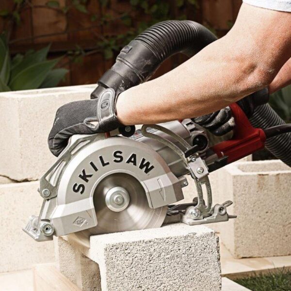 7-in Worm Drive Corded Concrete Saw - Image 6