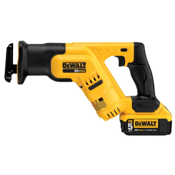 DCS387P1 20-volt Max Variable Speed Cordless Reciprocating Saw (Charger Included and Battery Included) - Image 2