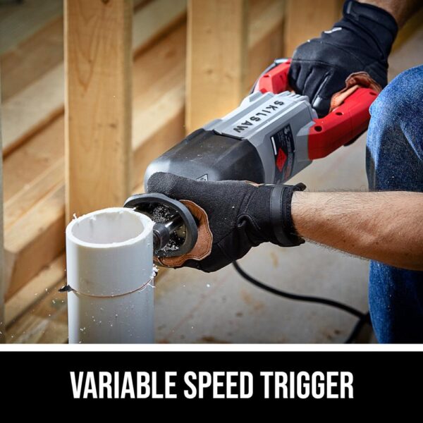 13-Amp Variable Speed Corded Reciprocating Saw - Image 4