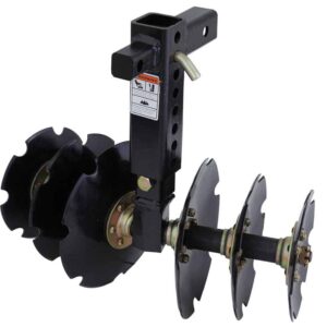 GroundHog Max 21-in Square 2-in receiver Carbon Steel Disc Harrows