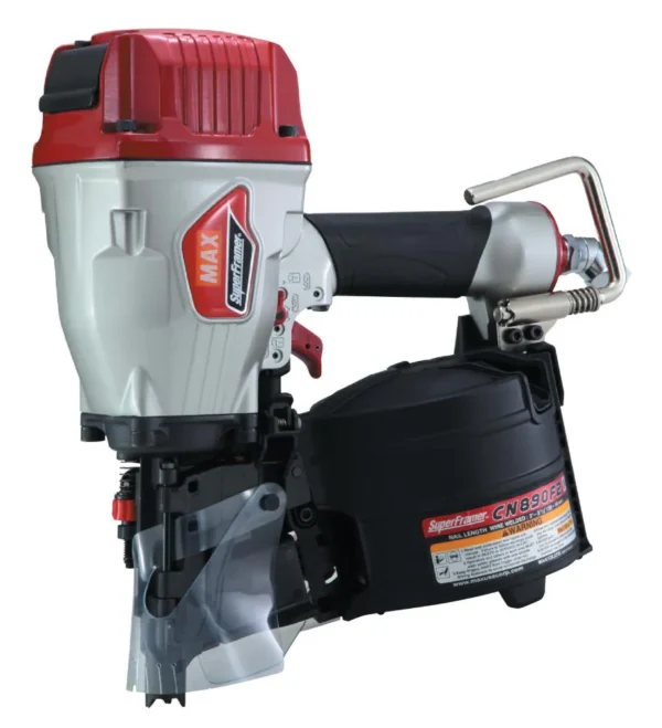 MAX CN890F2 15-Degree Pneumatic Framing Nail Gun (Nailer)