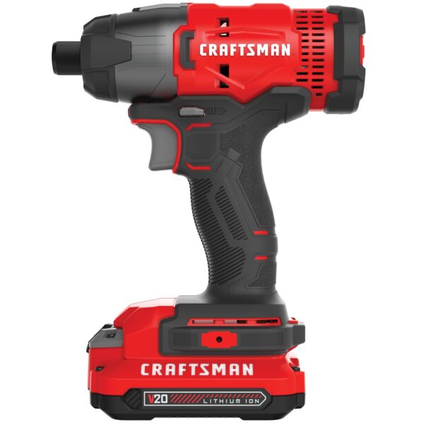 V20 20-volt Max Variable Speed Cordless Impact Driver (2-Batteries Included) - Image 6