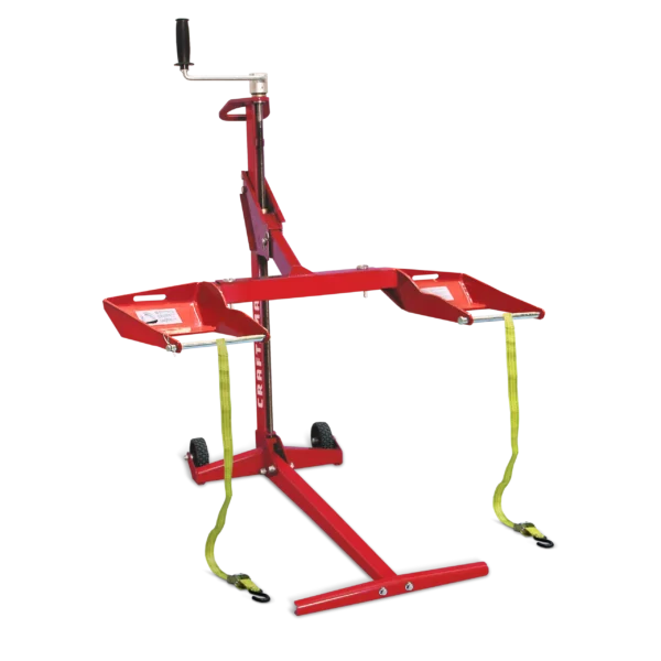 Lift for Riding Mower   Front-Load Capacity of 500 lbs, 24-in Height, Compatible with Most Garden Tractors and ZTR Mowers - Image 3