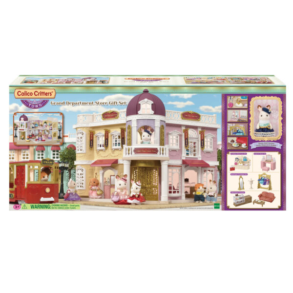 Town Series Grand Department Store Gift Set, Fashion Dollhouse Playset with Figure, Shops and Accessories - Image 8