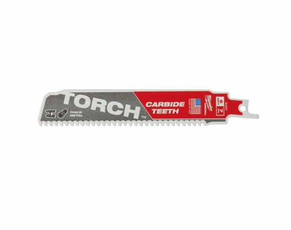2625-20-48-00-5201 M18 18-Volt Lithium-Ion Cordless Hackzall Reciprocating Saw with Carbide Teeth Metal Cutting SAWZALL Saw Blade - Image 2