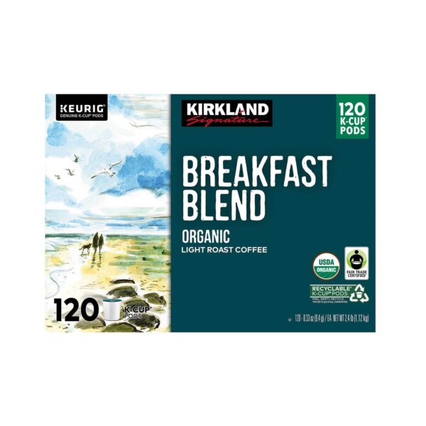 Kirkland Signature Coffee Breakfast Blend K-Cup Pod, 120-count - Image 2
