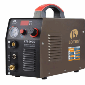Lotos 50 Amp Compact Inverter Plasma Cutter for Metal, Dual Voltage 110/220V, 1/2 in. Clean Cut