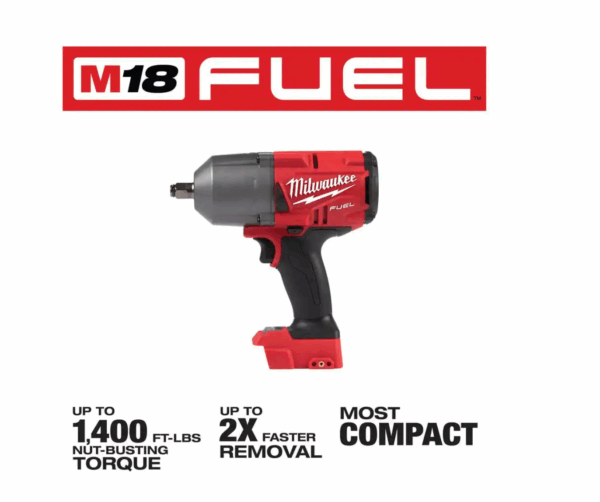 2767-20-2960-20 M18  18V Lithium-Ion Brushless Cordless 1/2 in. and 3/8 in. Impact Wrench with Friction Ring (2-Tool) - Image 2