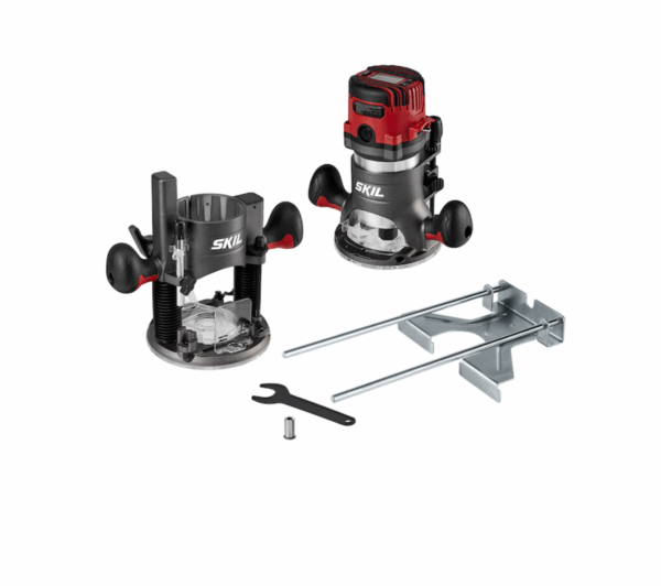 RT1322-00 1/4-in and 1/2-in 14-Amp 2.5-HP Variable Speed Combo Fixed/Plunge Corded Router and (Tool Only) - Image 2