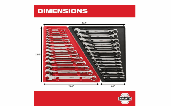 48-22-9415 Combination SAE Wrench Mechanics Tool Set and 48-22-9215 Hook and Pick Set (19-Piece) - Image 6