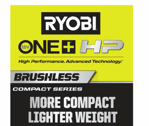 PSBID01K-PSBIW01B ONE+ HP 18V Brushless Cordless Compact 1/4 in. Impact Driver, 3/8 in. Impact Wrench, (2) Batteries, Charger, and Bag - Image 2