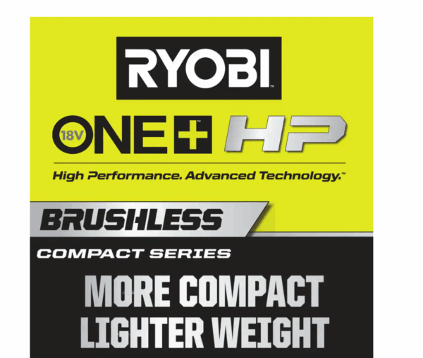 PSBID01K-PSBCS02B ONE+ HP 18V Brushless Cordless Compact 1/4 in. Impact Driver and Cut-Off Tool, (2) 1.5 Ah Batteries, Charger, and Bag - Image 2