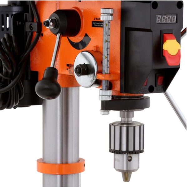 Drill Press 4214T 5-Amp 12 in. Variable Speed Cast Iron Benchtop with Laser, Work Light, and 5/8 in. Chuck Capacity - Image 2