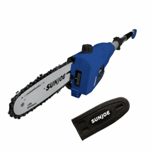 Sun Joe SWJ802E-SJB 8 in. 6.5 Amp Multi-Angle Telescopic Electric Pole Saw, Blue