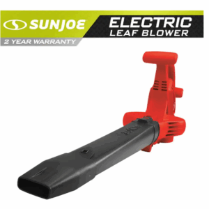 Sun Joe SBJ606E-GA-RED 250 MPH 440 CFM 14 Amp Electric Handheld Blower/Vacuum/Mulcher with Gutter Attachment, Red