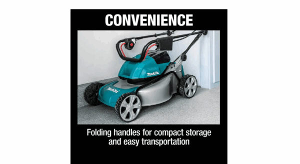 XML03CM1 18 in. 18-Volt X2 (36-Volt) LXT Lithium-Ion Cordless Walk Behind Push Lawn Mower Kit with 4 Batteries (4.0 Ah) - Image 11