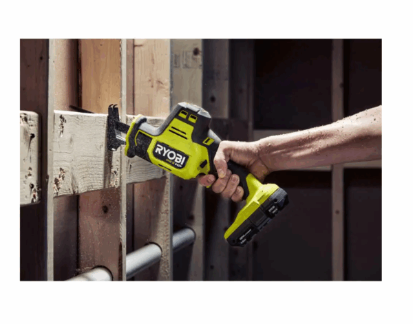 PSBID01K-PSBRS01B ONE+ HP 18V Brushless Cordless Compact 1/4 in. Impact Driver and One-Handed Recip Saw Kit with (2) Batteries, Charger - Image 11