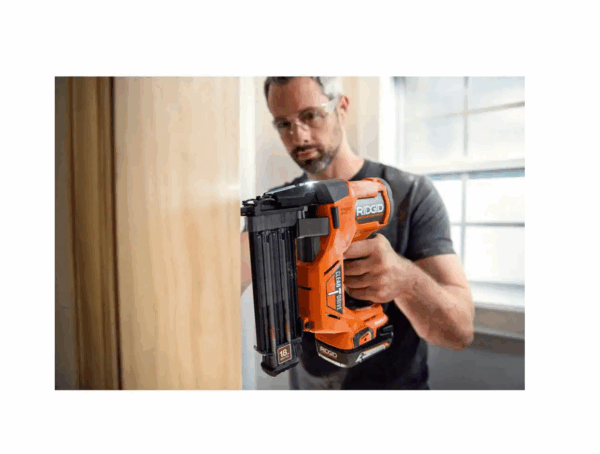R09891K 18V Brushless Cordless 18-Gauge 2-1/8 in. Brad Nailer with CLEAN DRIVE Technology with 2.0 Ah Battery and Charger - Image 11
