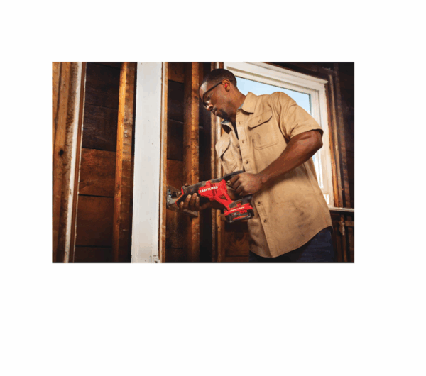 Reciprocating Saw CMCS300M1 V20 20-volt Max Variable Speed Cordless (Charger Included and Battery Included) - Image 11
