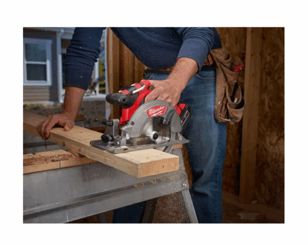 Circular Saw 2730-20-48-11-1850 M18 FUEL 18V Lithium-Ion Brushless Cordless 6-1/2 in. Circular Saw W/ M18 5.0 Ah Battery - Image 11
