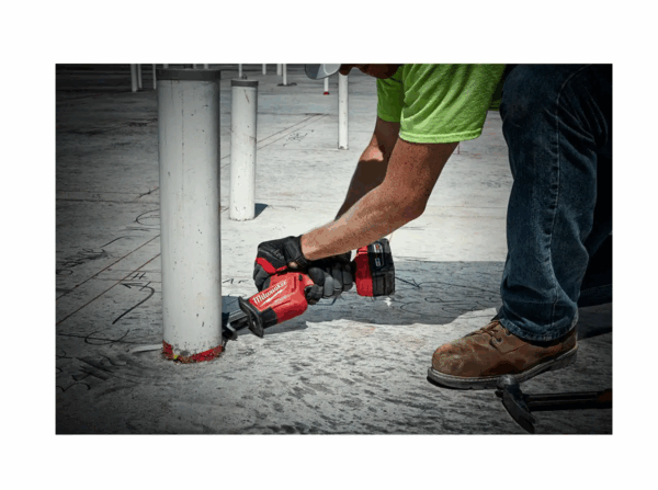 2719-21 M18 FUEL 18V Lithium-Ion Brushless Cordless HACKZALL Reciprocating Saw Kit W/(1) 5.0Ah Batteries, Charger   Tool Bag - Image 10