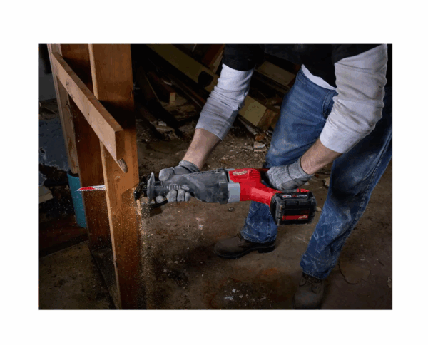 2621-21 M18 18V Lithium-Ion Cordless SAWZALL Reciprocating Saw W/(1) 3.0Ah Batteries, Charger, Hard Case - Image 11