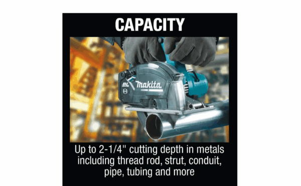 XSC04Z 18-Volt LXT Lithium-Ion Brushless Cordless 5-7/8 in. Metal Cutting Saw with Electric Brake and Chip Collector Tool-Only - Image 10