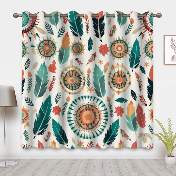 Bohemian style Window Curtains - Image 4