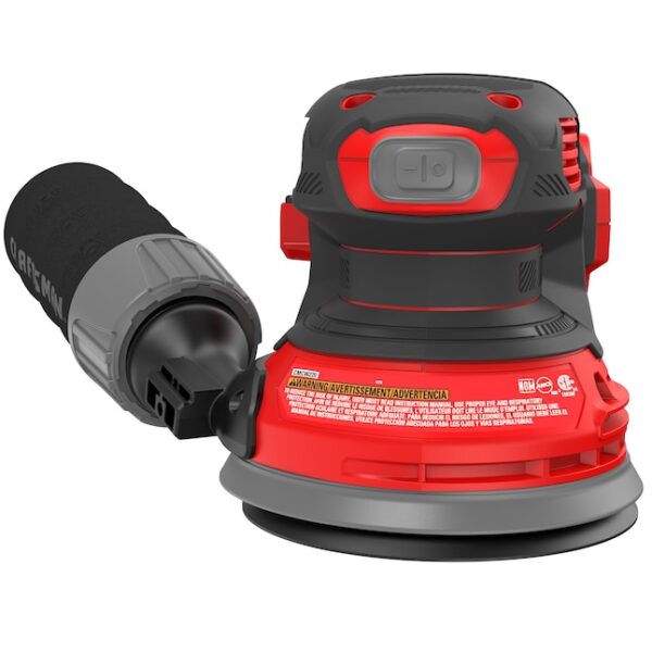 Power Sanders CMCW220B V20 20-Volt Cordless Random Orbital Sander with Dust Management - Image 7