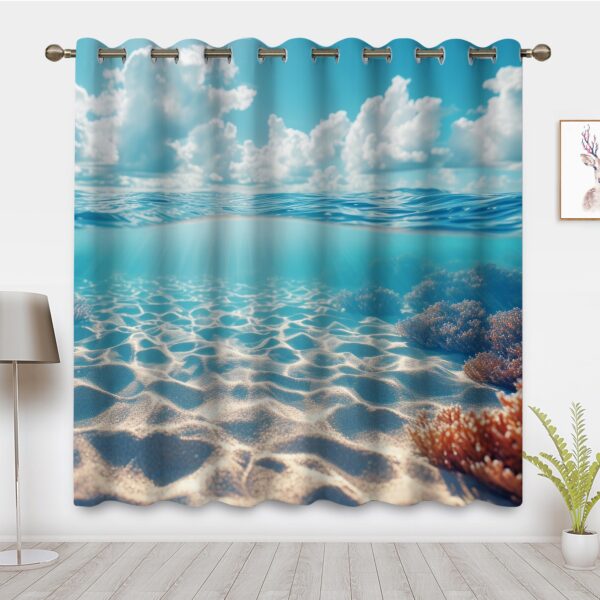 Modern Minimalist Natural Curtains - Image 4