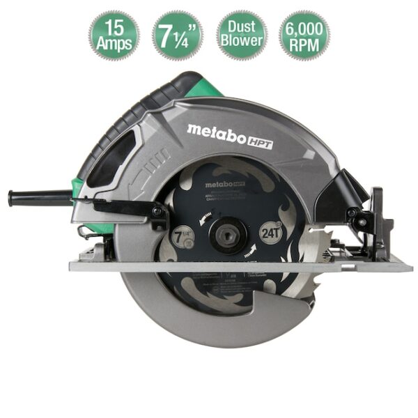 HPT Circular Saw C7SB3M15-Amp 7-1/4-in Corded - Image 3