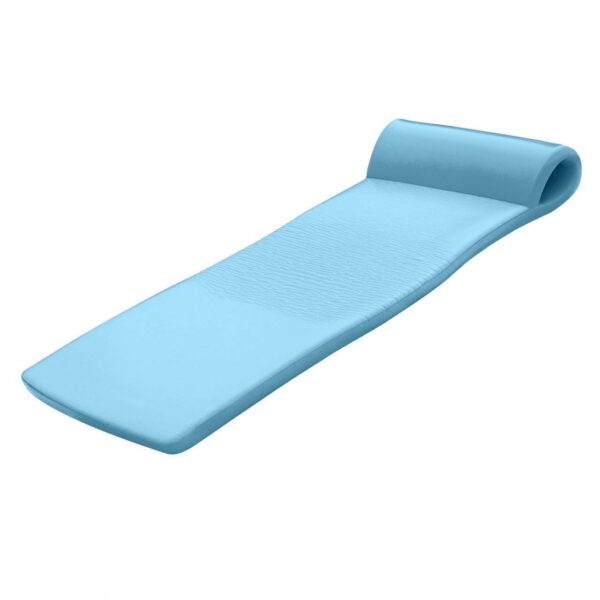 70 Inch Foam Raft Lounger Pool Float, Blue (2 Pack) - Image 8