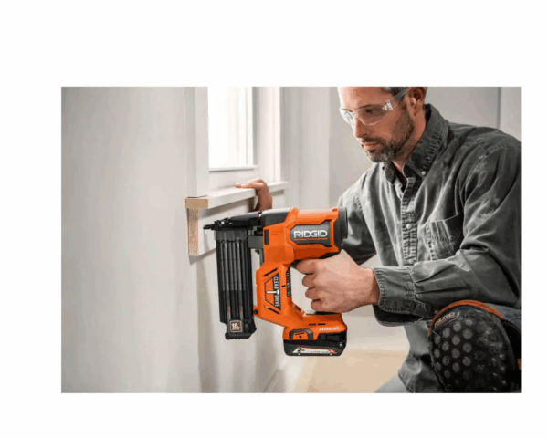 R09891K 18V Brushless Cordless 18-Gauge 2-1/8 in. Brad Nailer with CLEAN DRIVE Technology with 2.0 Ah Battery and Charger - Image 12