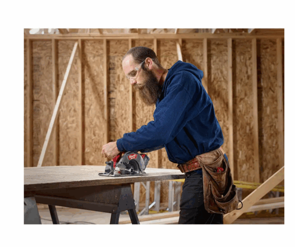 Circular Saw 2730-20-48-11-1850 M18 FUEL 18V Lithium-Ion Brushless Cordless 6-1/2 in. Circular Saw W/ M18 5.0 Ah Battery - Image 12