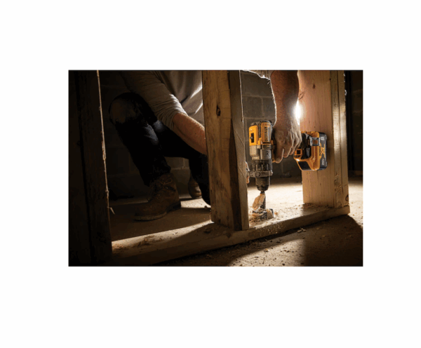 Drill DCD998W1 XR POWER DETECT 1/2-in 20-volt Max-Amp Variable Speed Brushless Cordless   Hammer Drill (1-Battery Included) - Image 12
