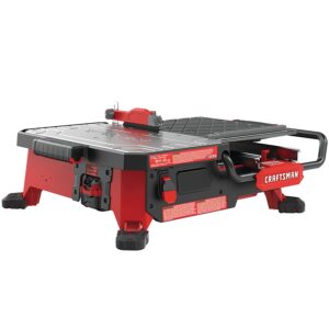 V20 7-in 30-Amp Tabletop Sliding Table Cordless Tile Saw (Battery Included)
