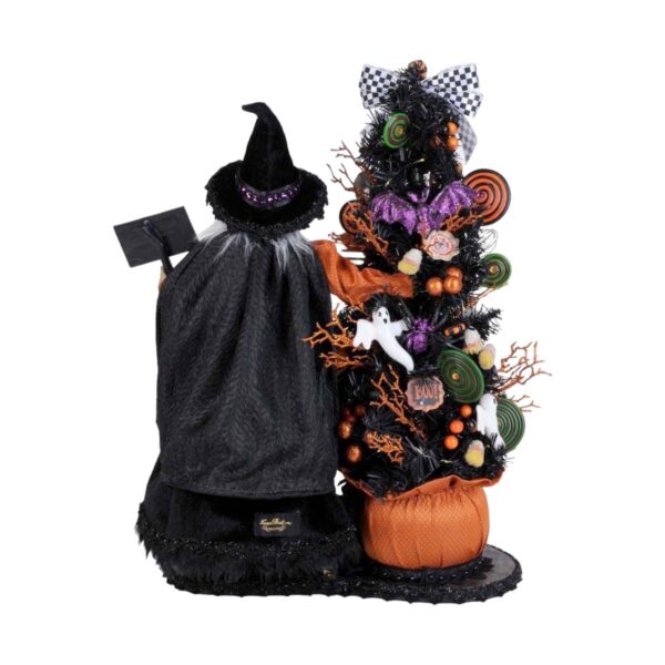 Trick Or Treat Kitchen Witch with LED Lights ?C 23 Tall - Image 2