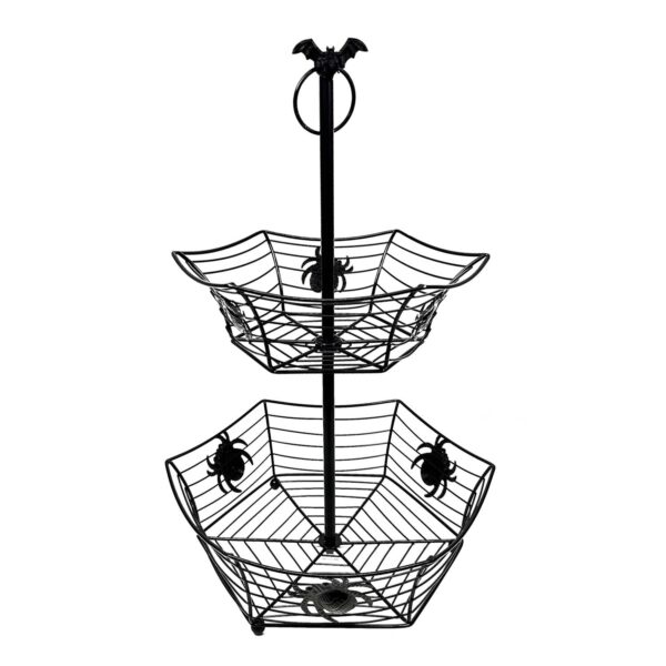 Two Tiered Spiderweb Tray ?C 17