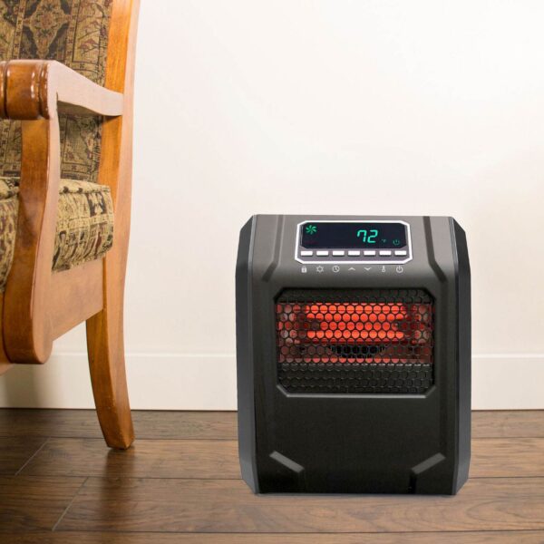 4-Element Quartz Infrared Electric Large Room Space Heater (4 Pack) - Image 5
